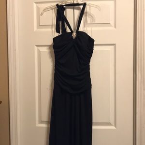 JC Penney Long black homecoming/prom dress